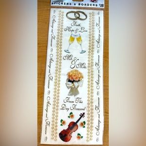 Paper House Productions - Wedding  Scrapbooking Stickers & Borders